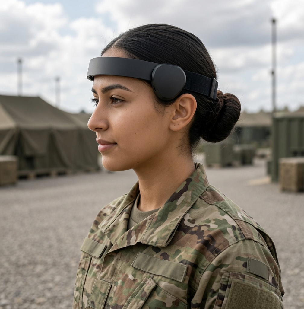 A service member wearing OAK